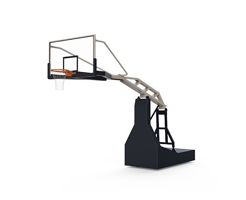 海西手动液压篮球架(玻璃篮板)