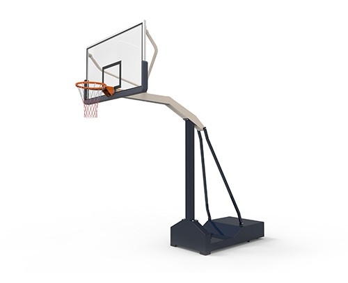 海西移动式篮球架(玻璃篮板)